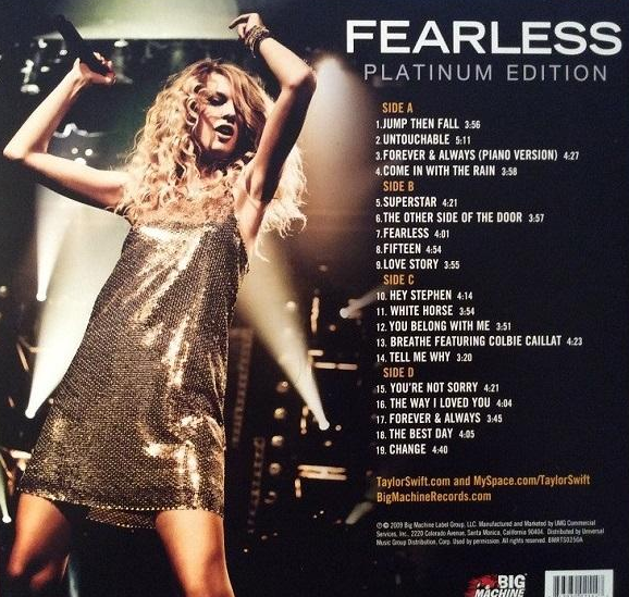 Taylor SwiftרFearless(Platinum Edition)FLAC/mp3